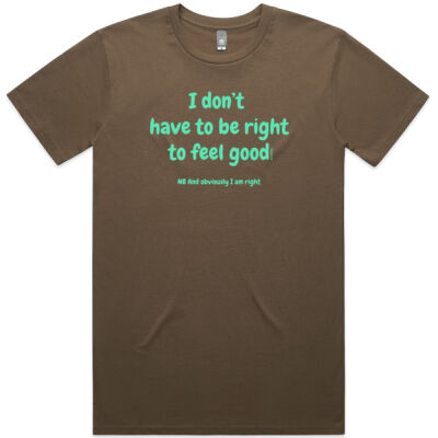 I Don’t Have to Be Right to Feel Good Thumbnail